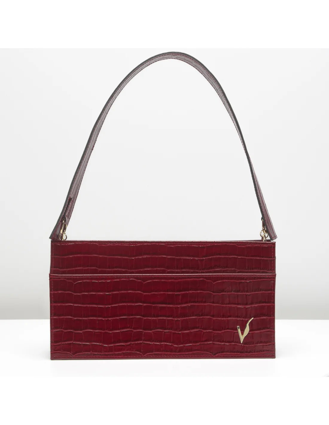 Geanta din piele naturala pentru dama AYUMI, rosu