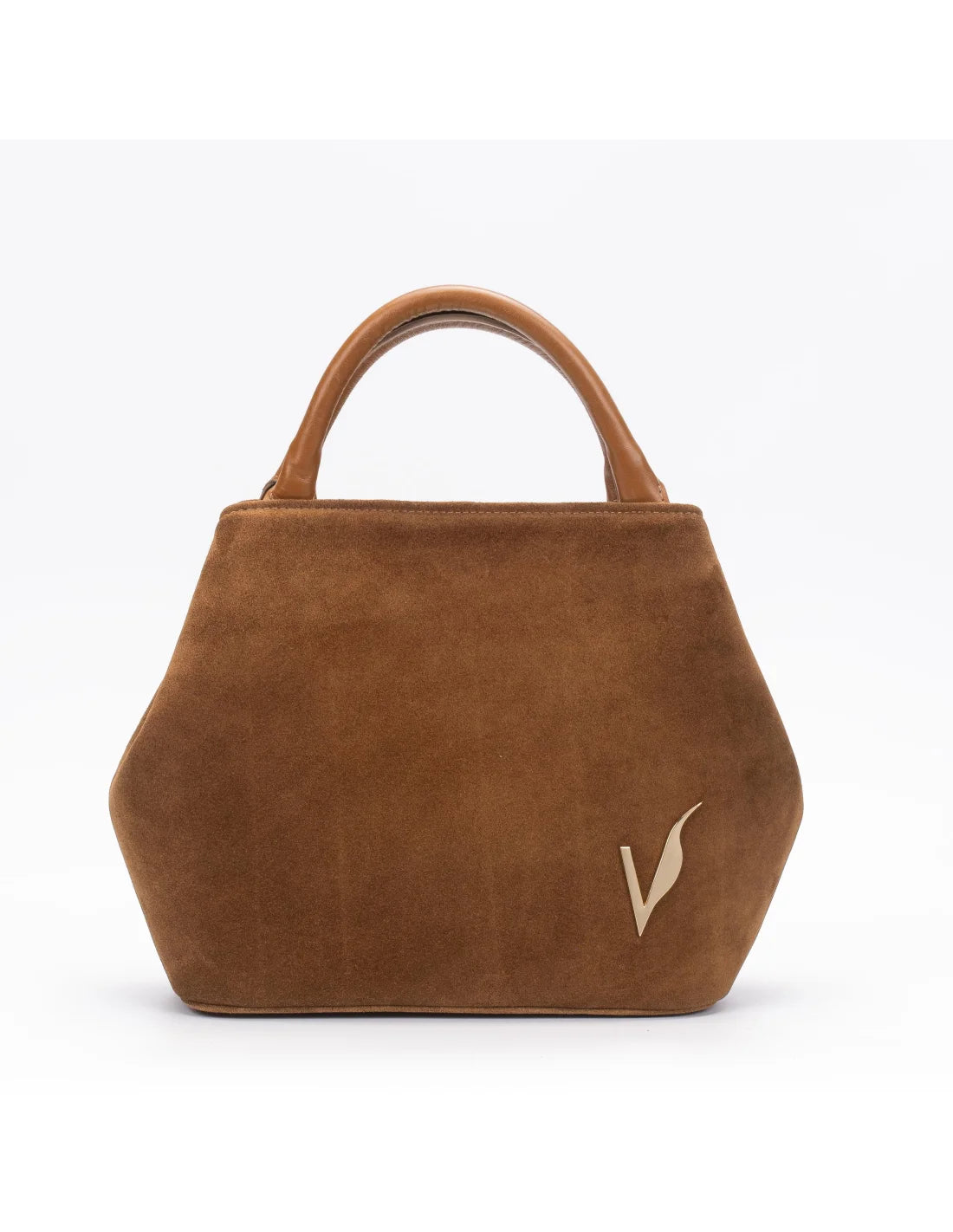 Geanta din piele naturala pentru dama CHIRALINA camel