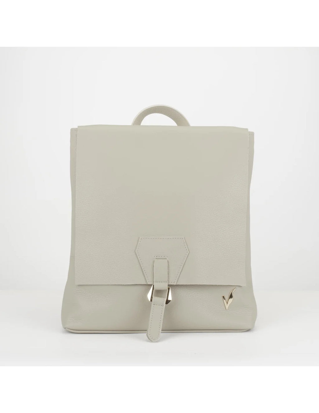 Rucsac din piele naturala pentru dama ATHENA crem