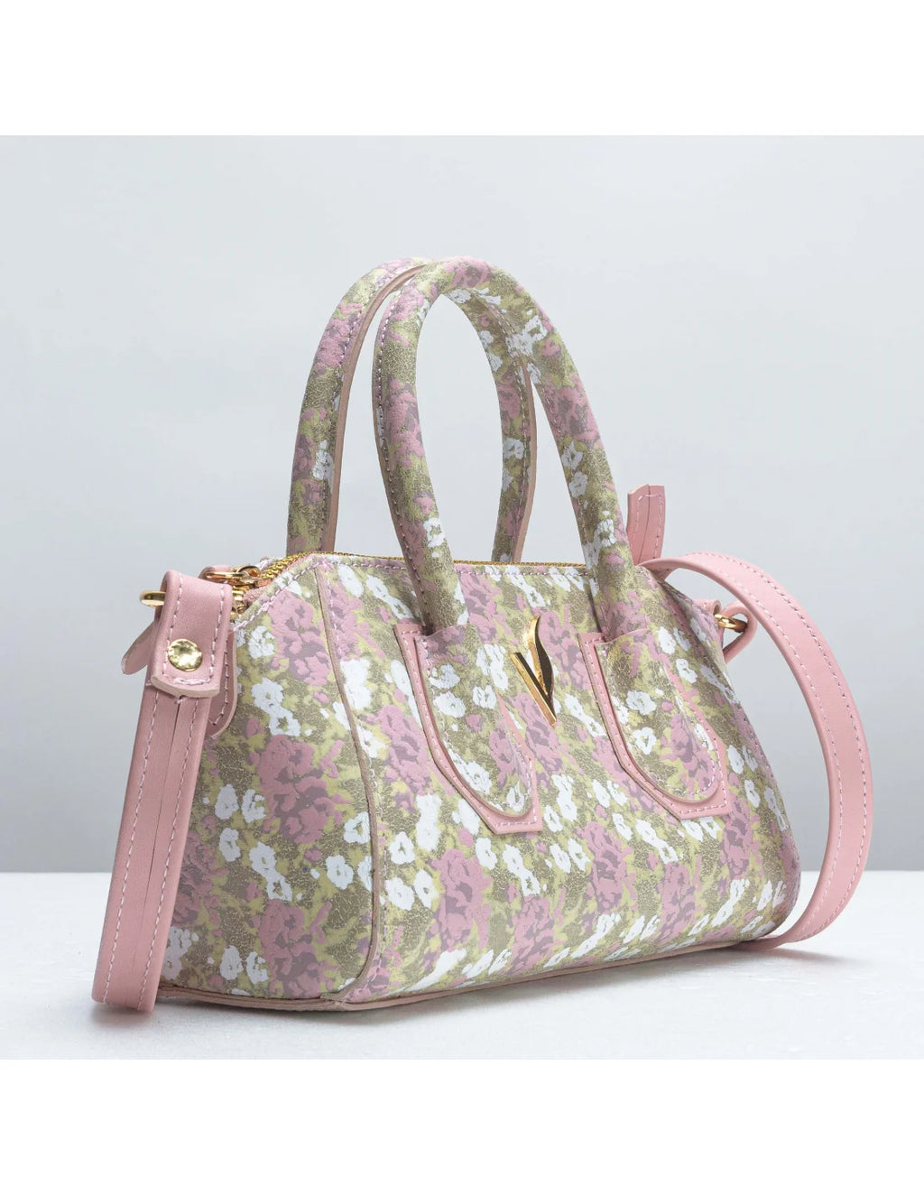 Geanta crossbody din piele naturala, Mini-IOANA, bej