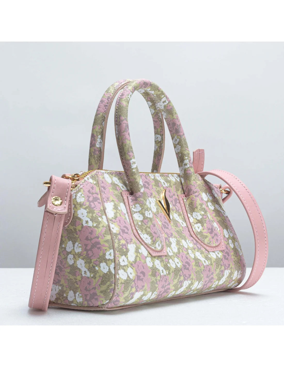 Geanta crossbody din piele naturala, Mini-IOANA, bej