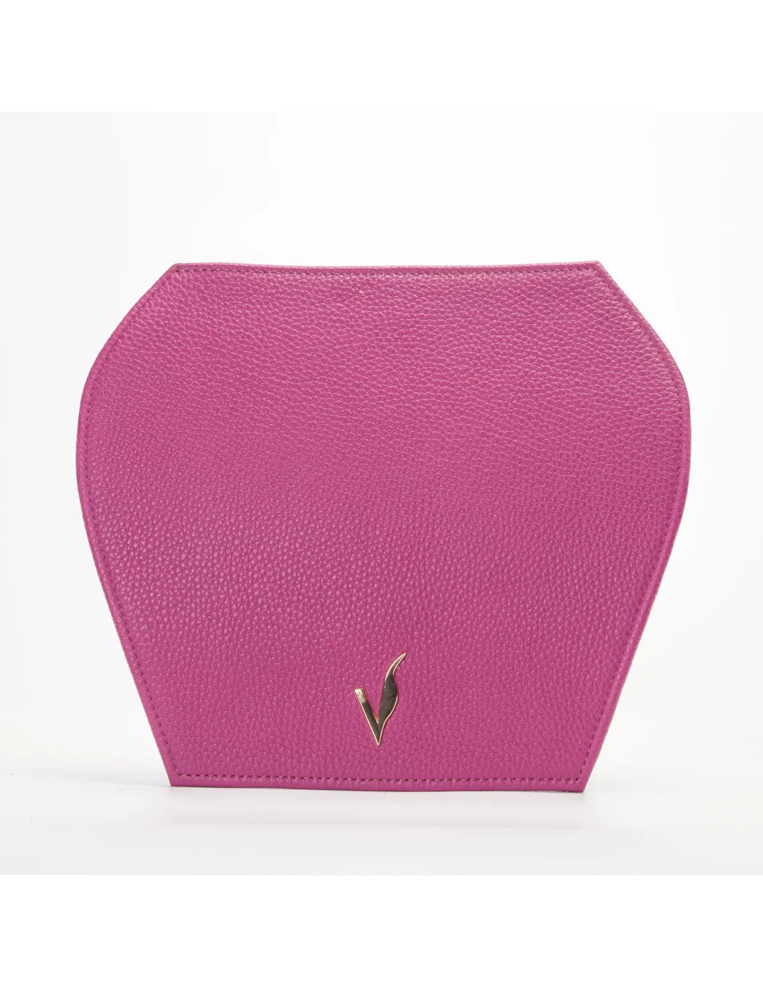 Capac din piele naturala pentru geanta de dama ADA fucsia