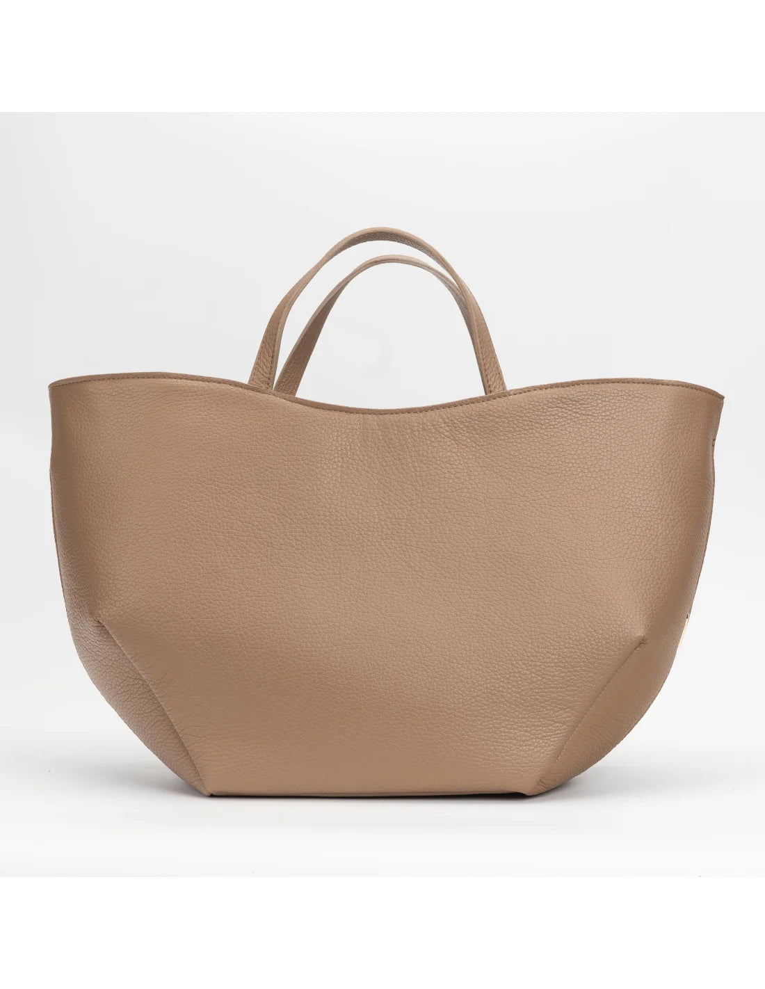 Geanta din piele naturala pentru dama KATERINA capucino