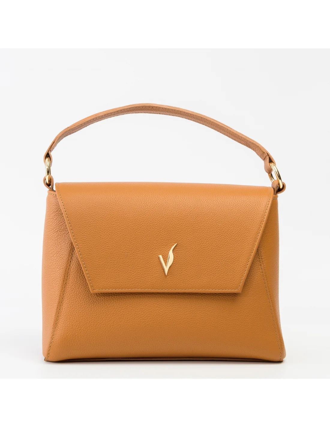 Geanta din piele naturala pentru dama ADA camel