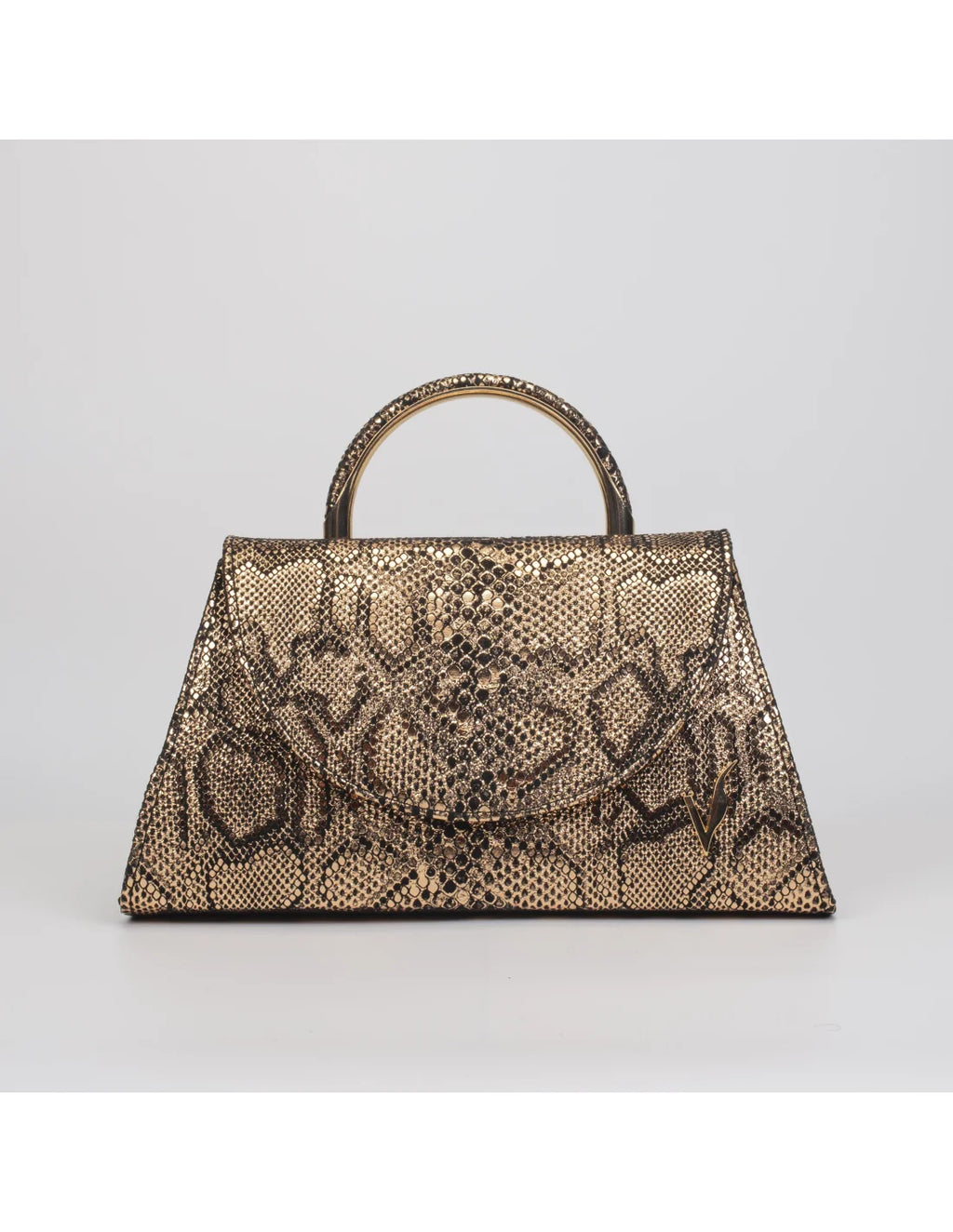 Geanta din piele naturala, pentru dama, LUCIA, aramiu