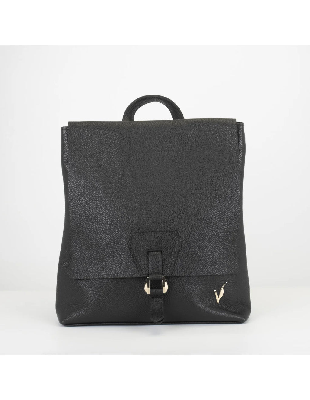 Rucsac din piele naturala pentru dama ATHENA negru