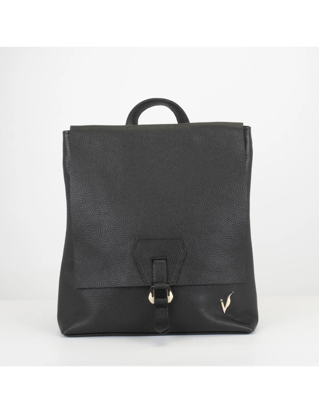 Rucsac din piele naturala pentru dama ATHENA negru