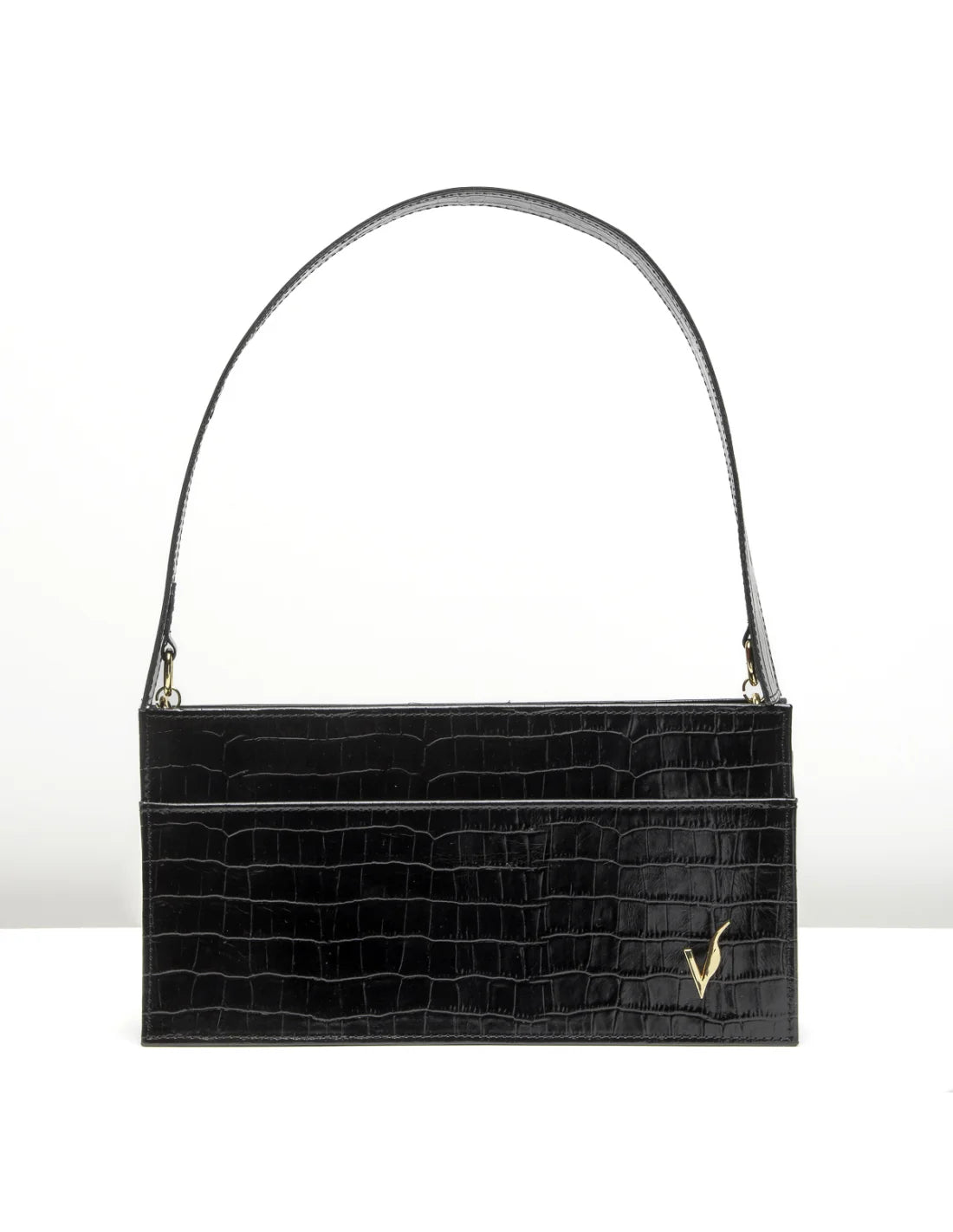 Geanta din piele naturala pentru dama AYUMI, negru