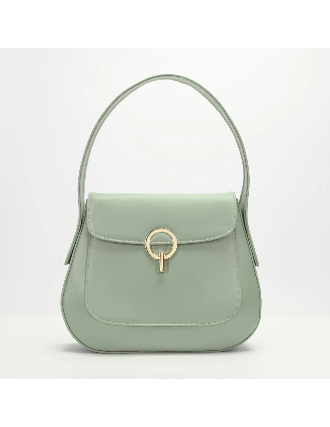 Geanta de umar din piele naturala, SiSi, vernil