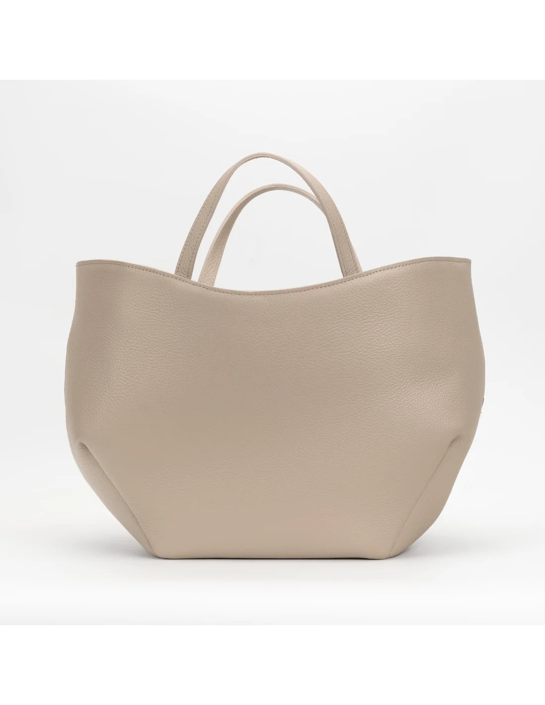 Geanta din piele naturala pentru dama KATERINA crem