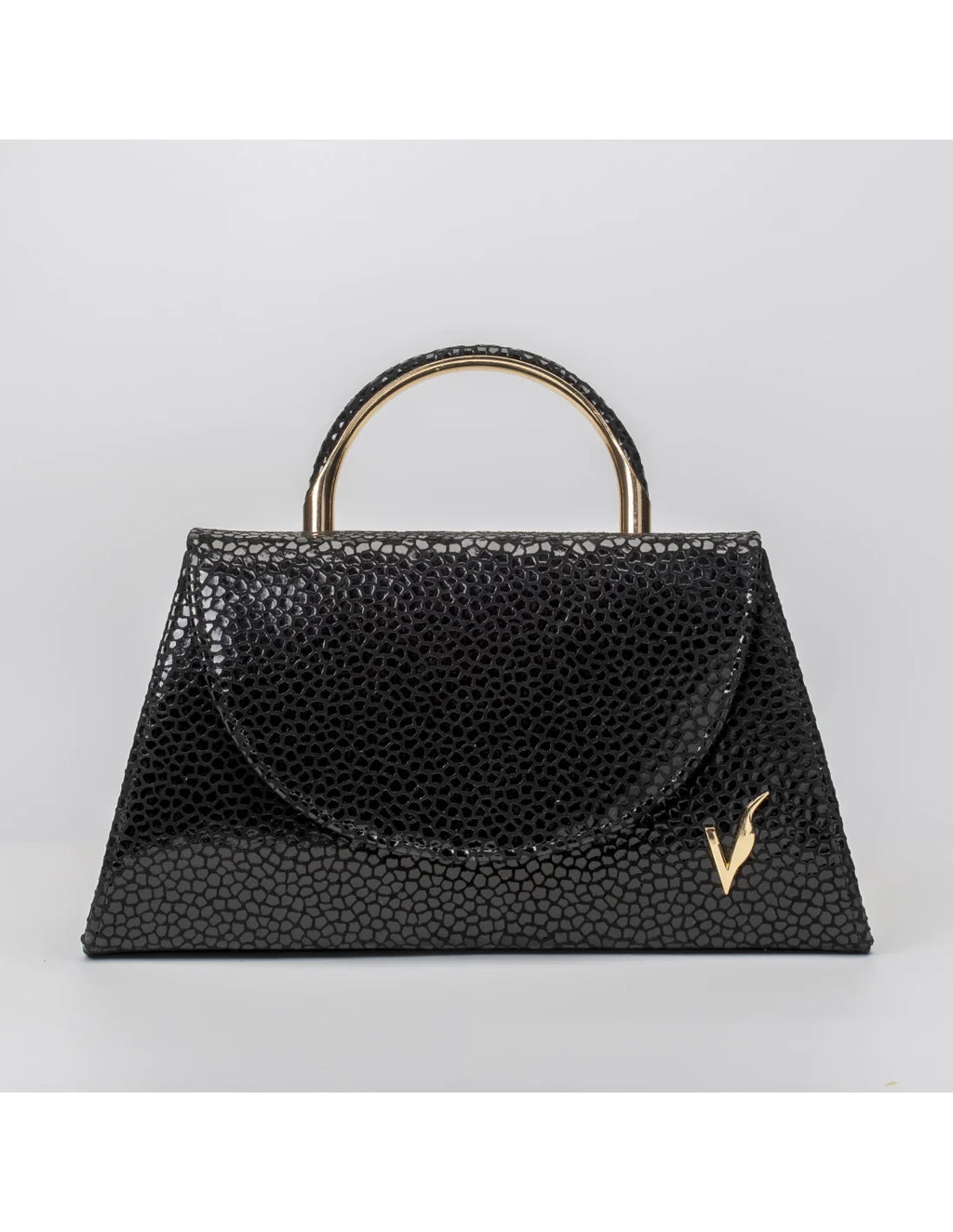 Geanta din piele naturala, pentru dama, LUCIA, negru