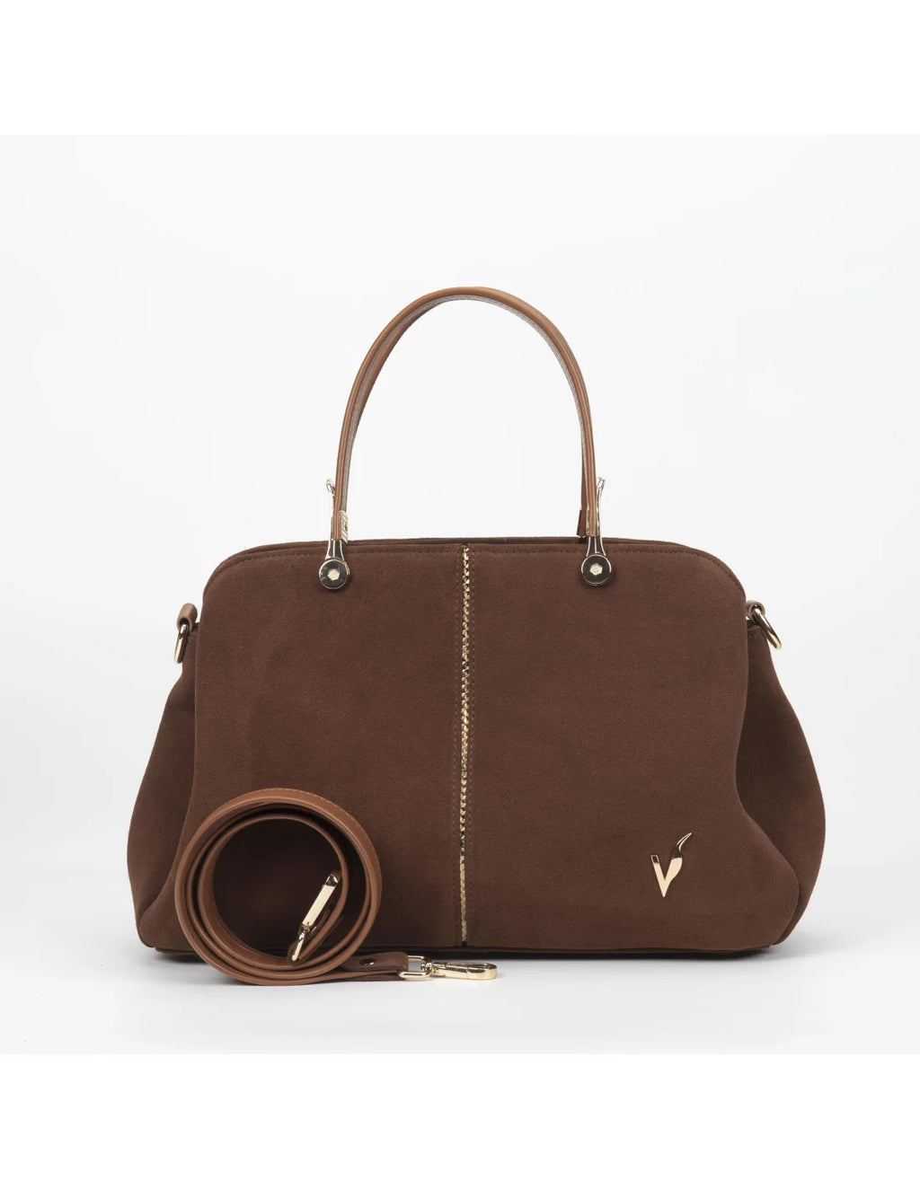 Geanta din piele naturala pentru dama IRINA camel