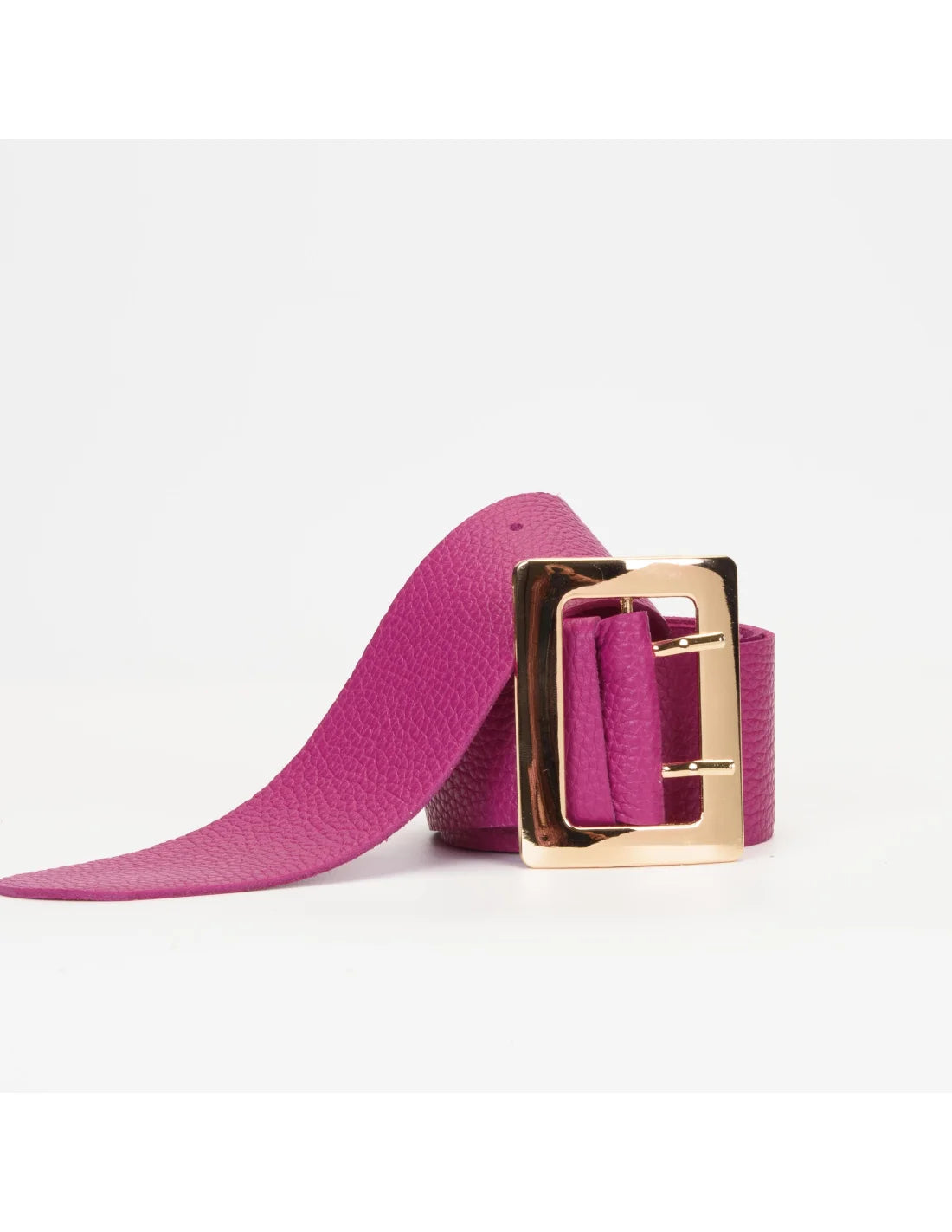 Curea din piele naturala pentru geanta de dama TAISA, ciclamen