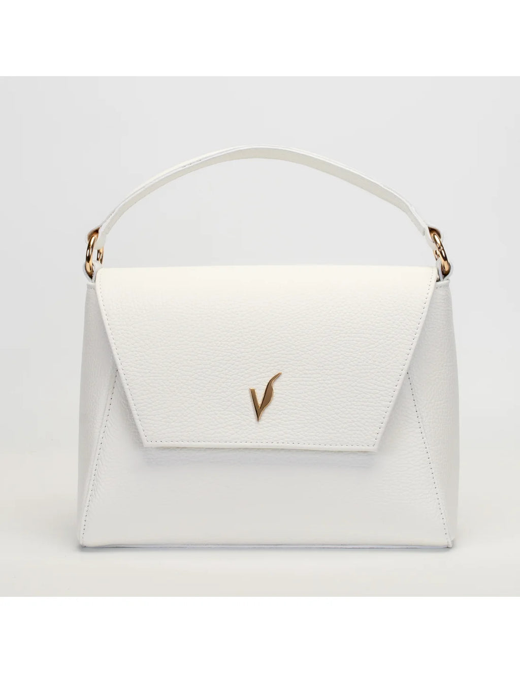 Geanta din piele naturala pentru dama ADA ivoire