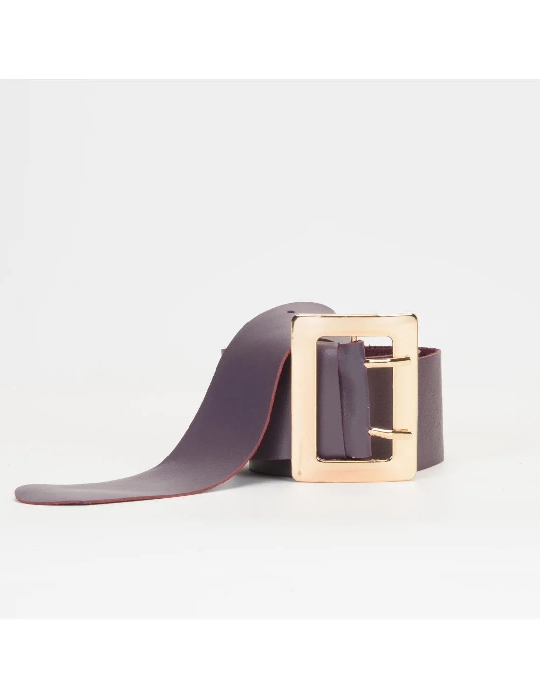 Curea din piele naturala pentru geanta de dama TAISA, mov ametist