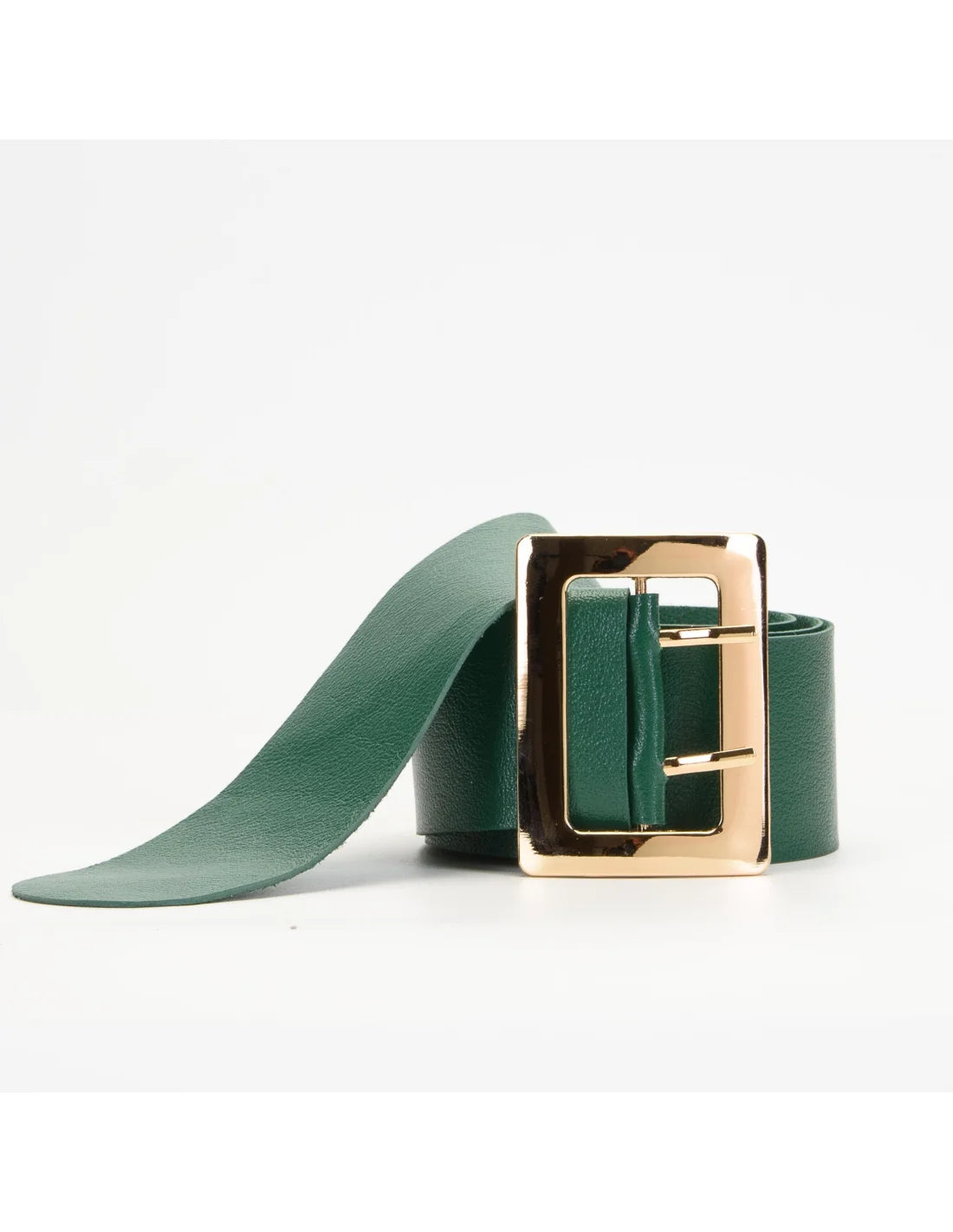 Curea din piele naturala pentru geanta de dama TAISA, verde