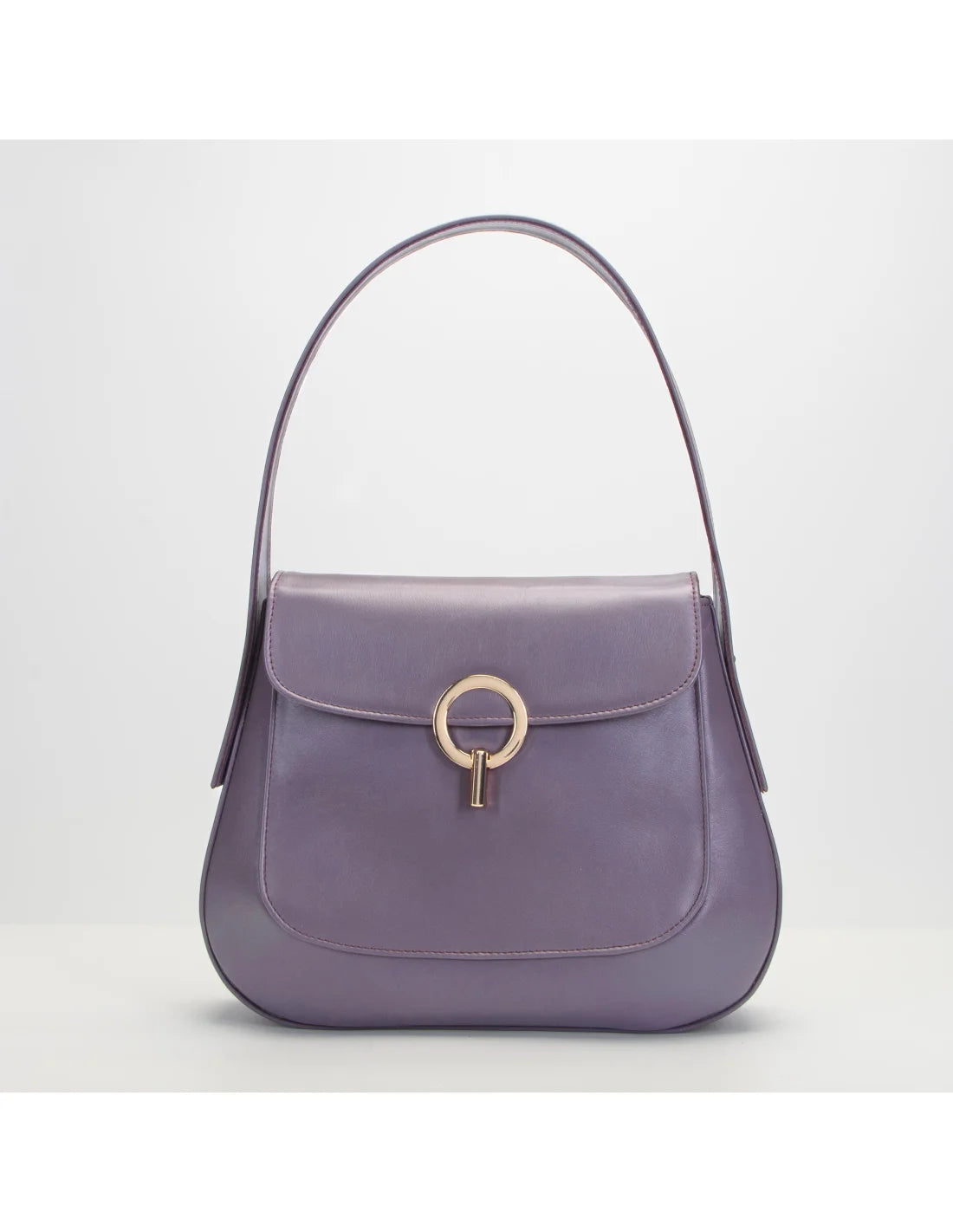 Geanta de umar din piele naturala, SiSi, ametist