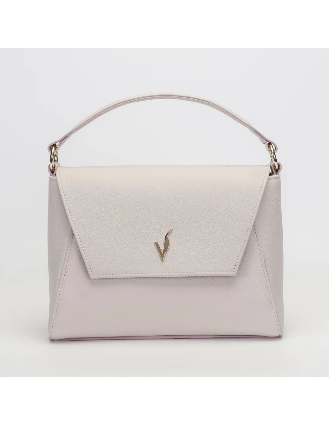 Geanta din piele naturala pentru dama ADA nude roze