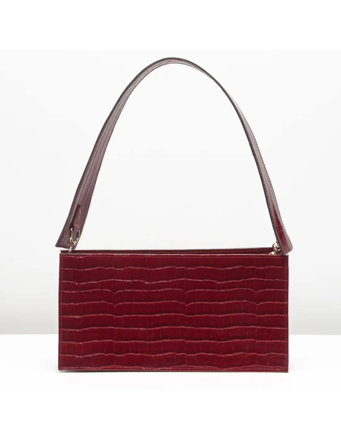 Geanta din piele naturala pentru dama AYUMI, rosu