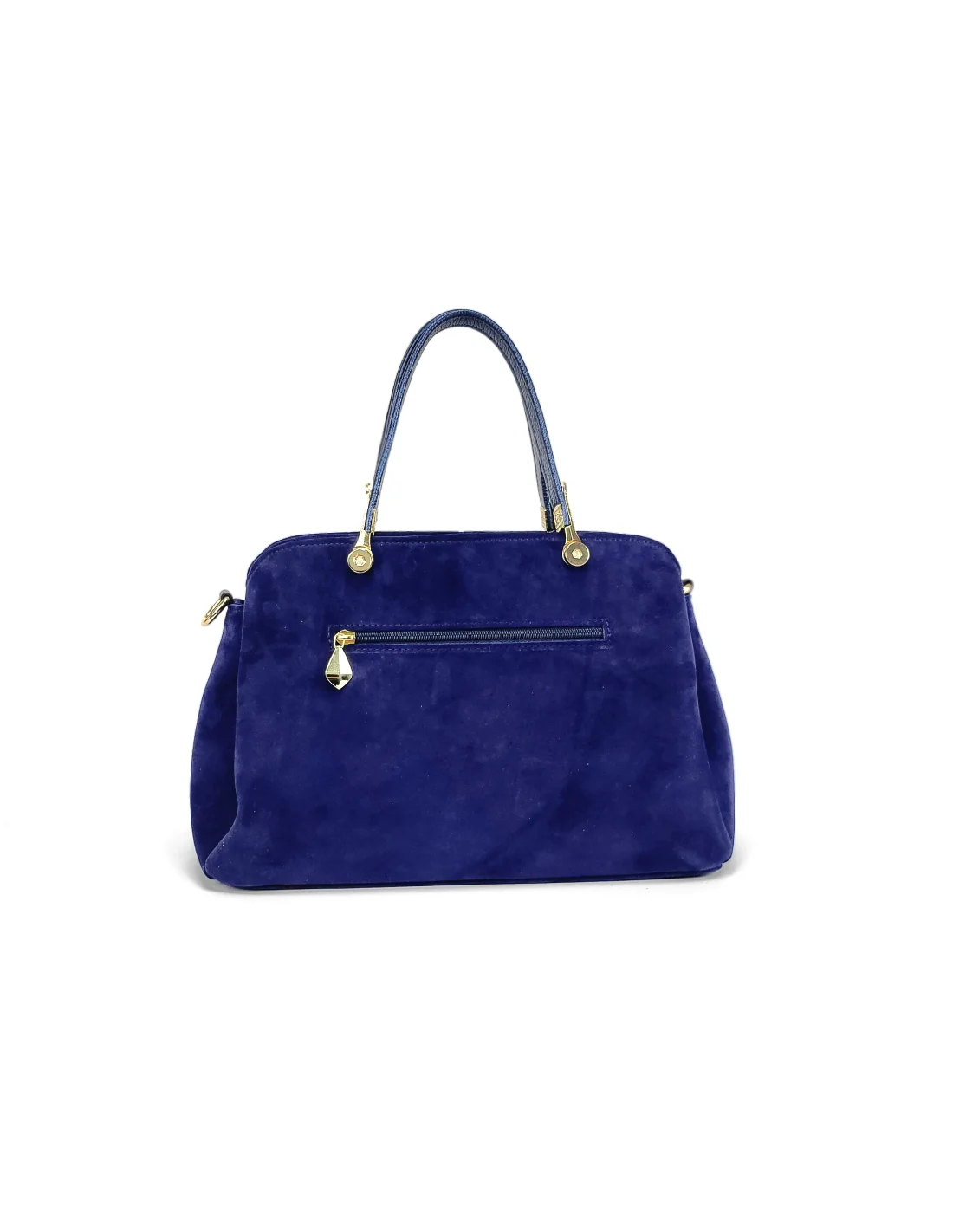 Geanta din piele naturala pentru dama IRINA albastra