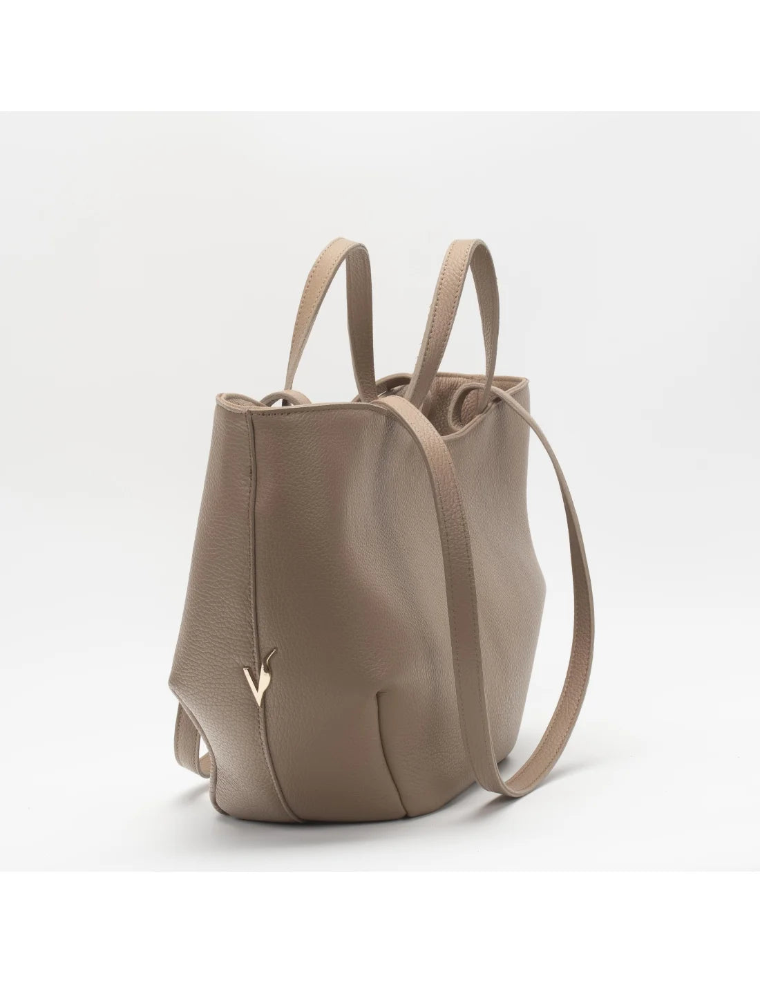 Geanta din piele naturala pentru dama KATERINA capucino