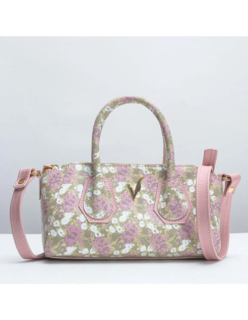 Geanta crossbody din piele naturala, Mini-IOANA, bej
