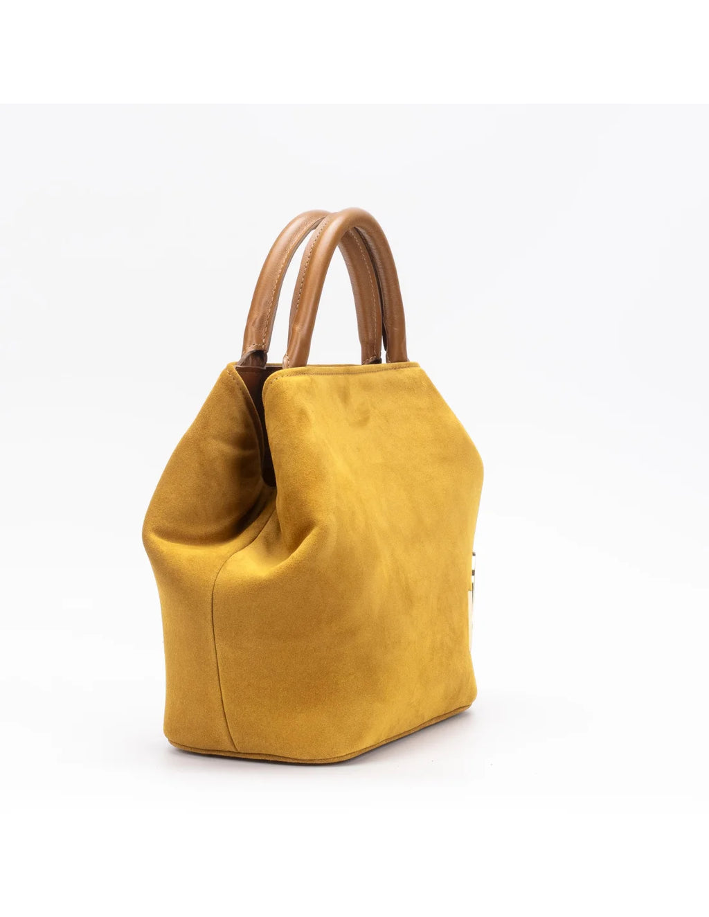 Geanta din piele naturala pentru dama CHIRALINA mango