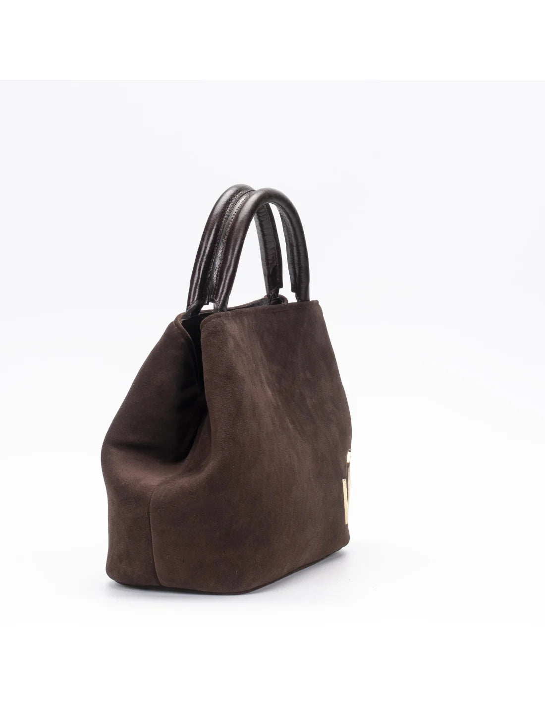 Geanta din piele naturala pentru dama CHIRALINA maro