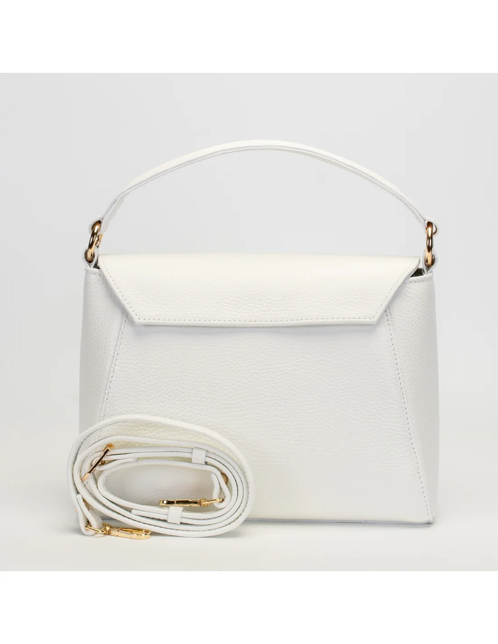 Geanta din piele naturala pentru dama ADA ivoire