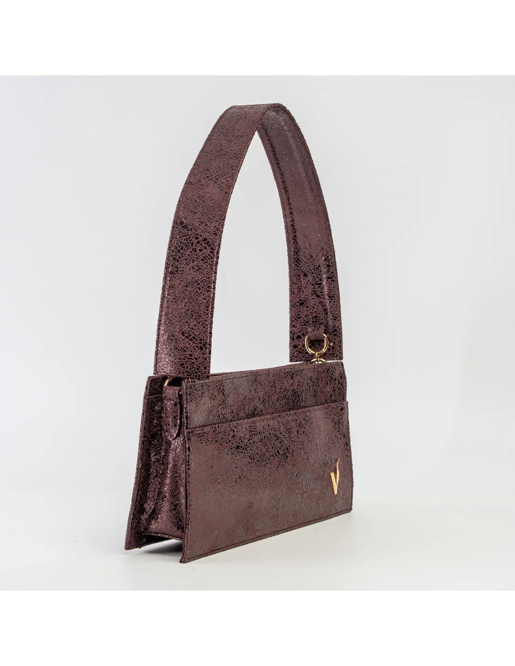 Geanta din piele naturala pentru dama AYUMI, aramiu