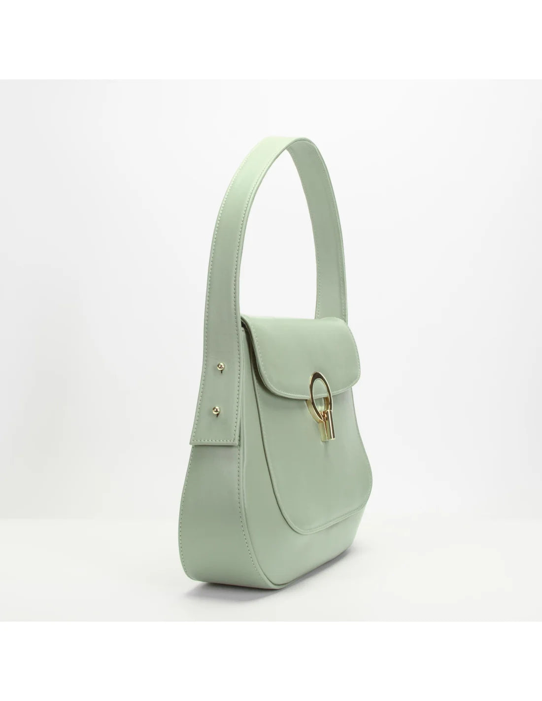 Geanta de umar din piele naturala, SiSi, vernil