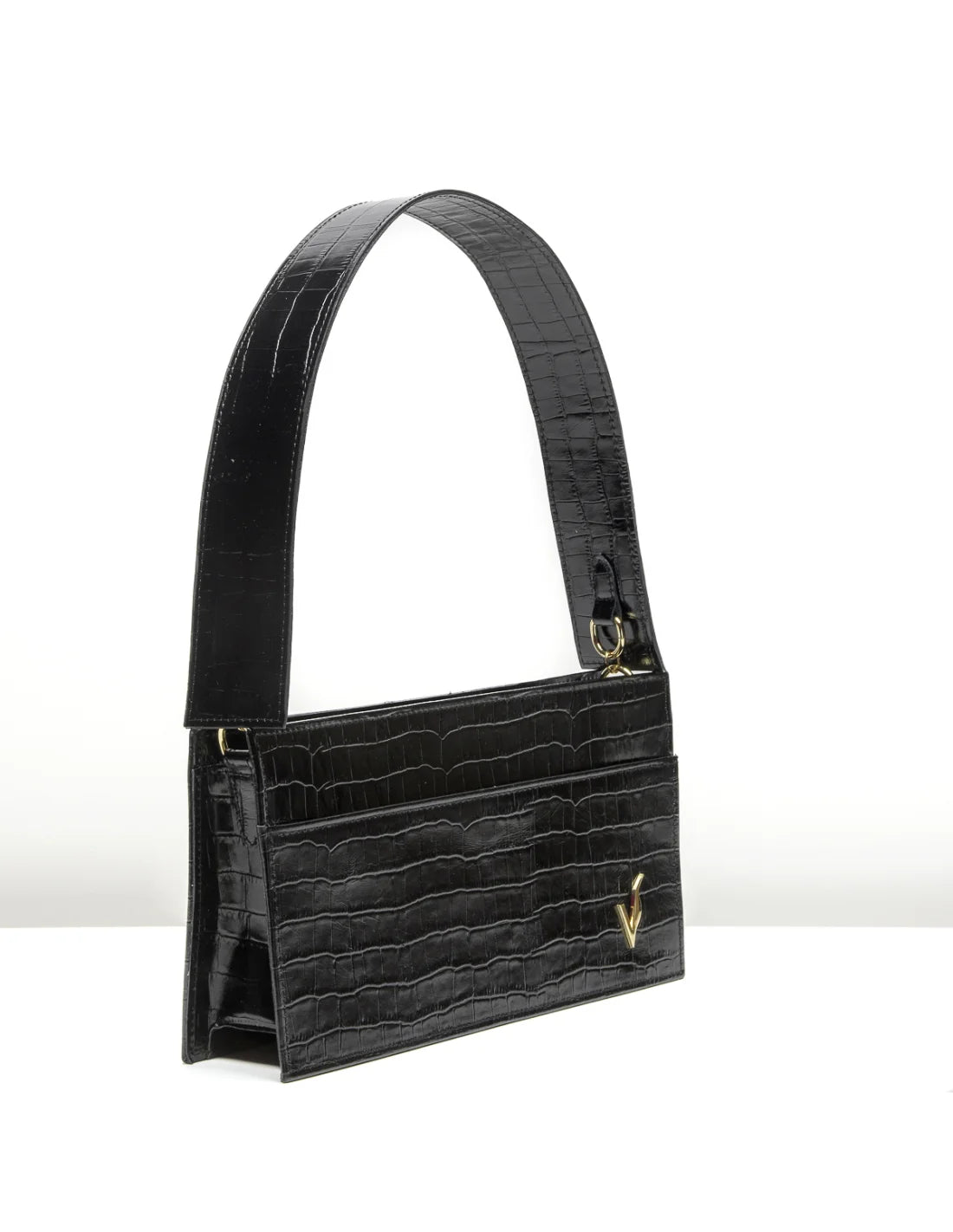 Geanta din piele naturala pentru dama AYUMI, negru