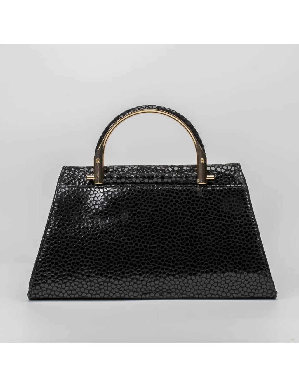 Geanta din piele naturala, pentru dama, LUCIA, negru