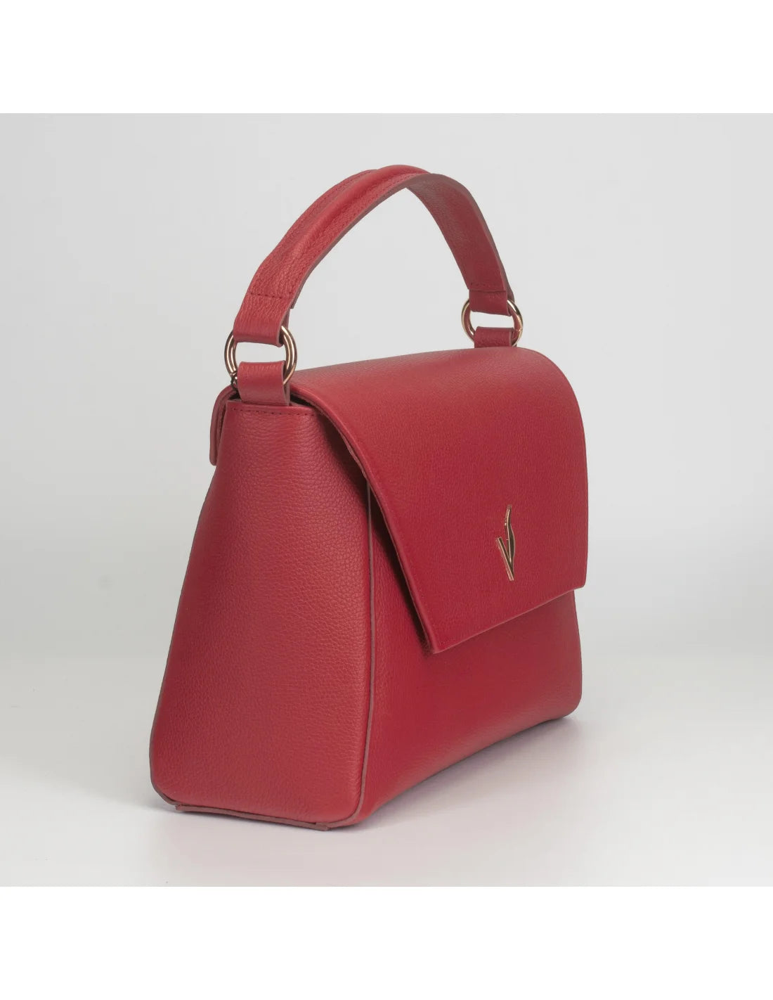 Geanta din piele naturala pentru dama ADA rosu