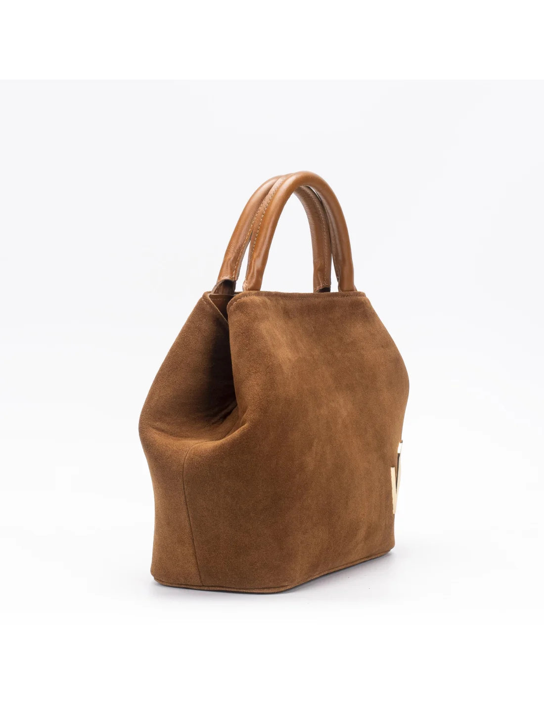 Geanta din piele naturala pentru dama CHIRALINA camel