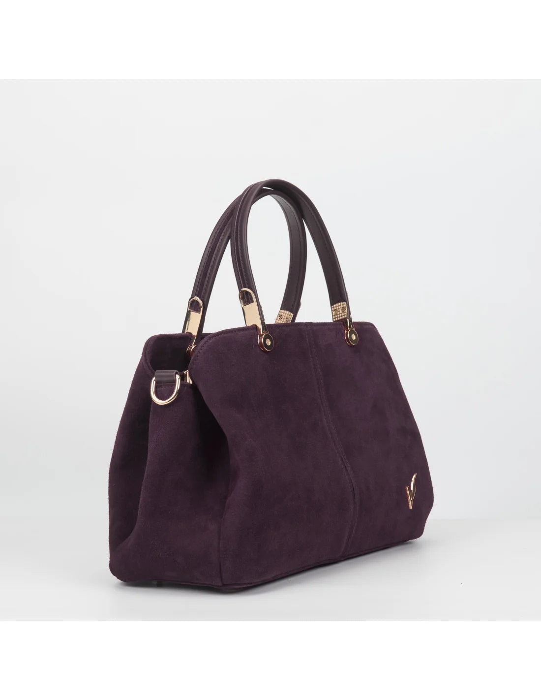 Geanta din piele naturala pentru dama IRINA visiniu