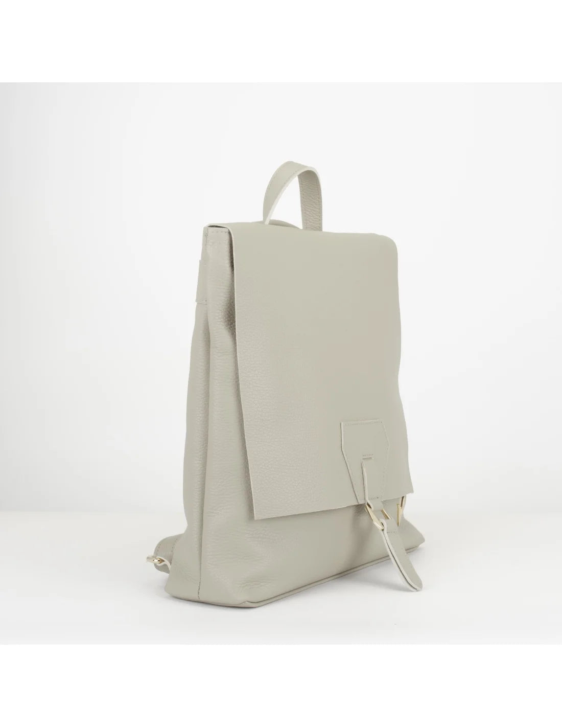 Rucsac din piele naturala pentru dama ATHENA crem