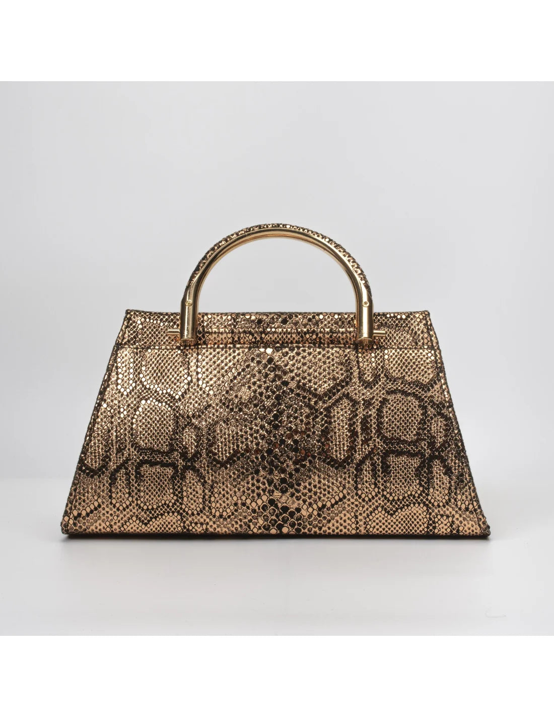 Geanta din piele naturala, pentru dama, LUCIA, aramiu