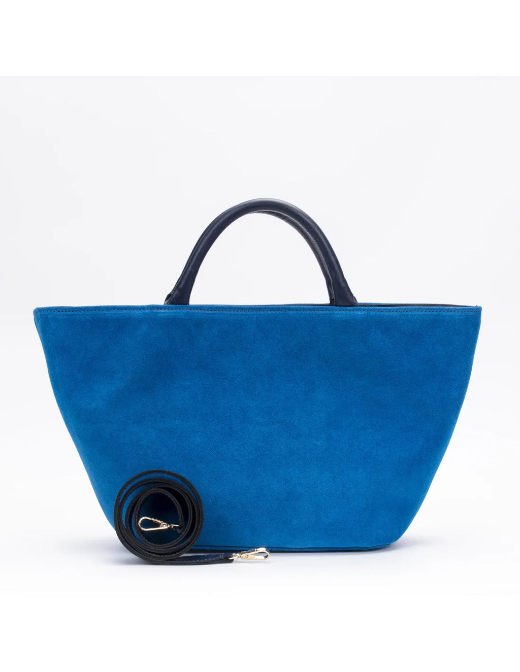 Geanta din piele naturala pentru dama CHIRALINA turcoaz