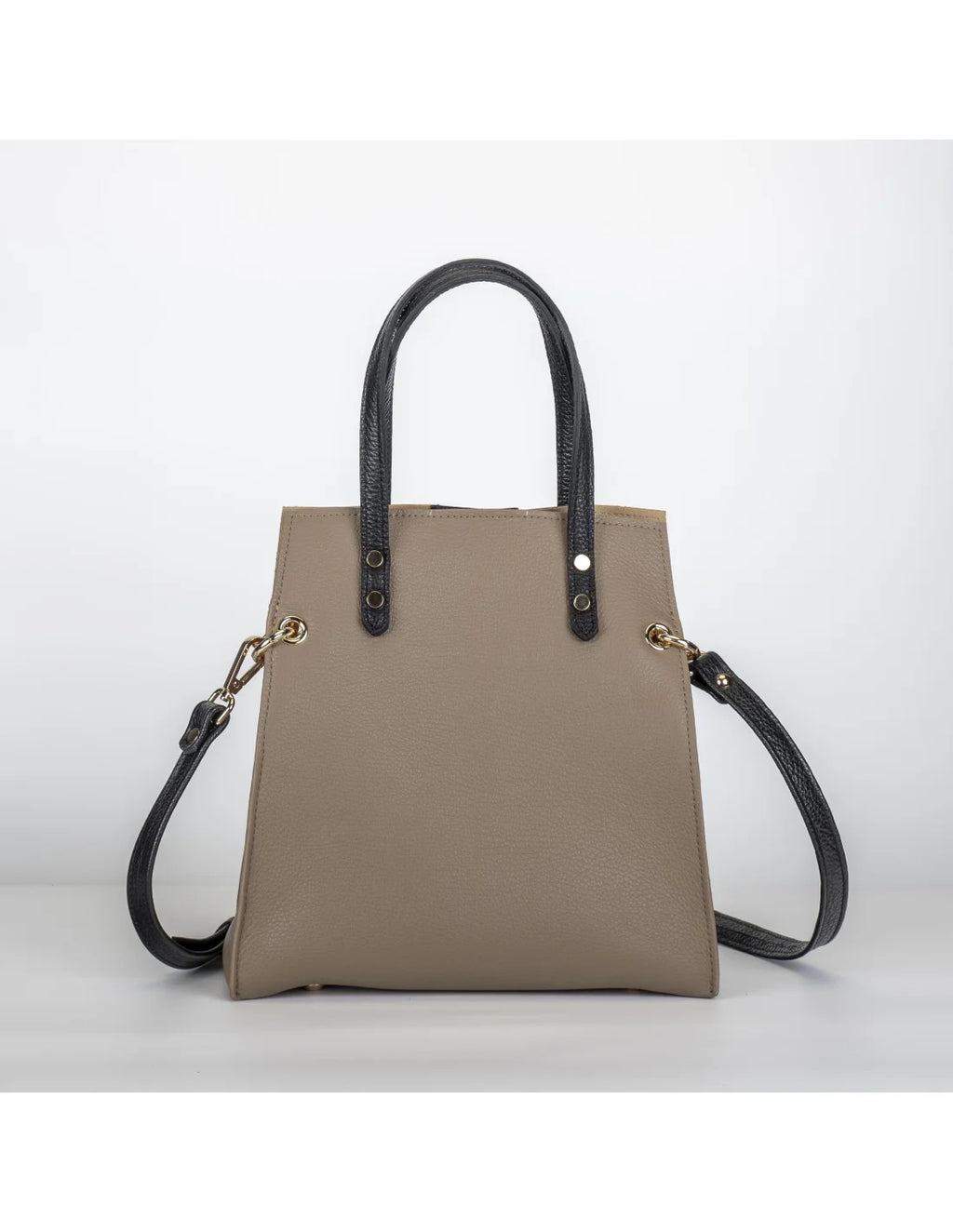 Geanta din piele naturala, pentru dama, mini AGHATA, capucino