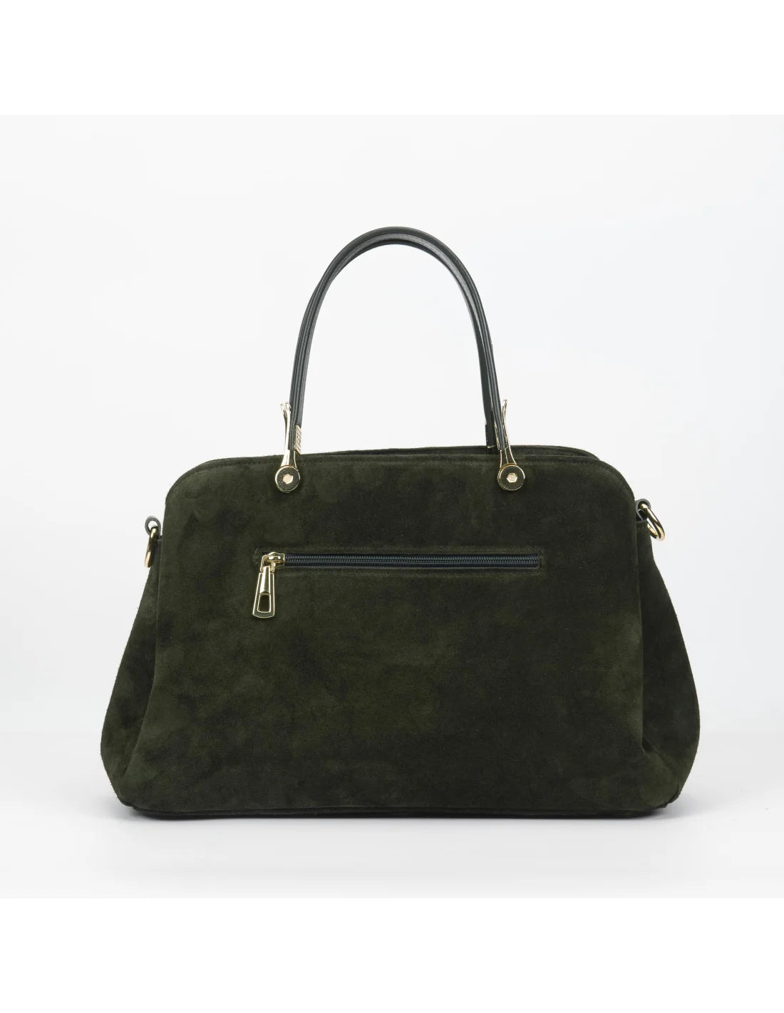 Geanta din piele naturala pentru dama IRINA kaki