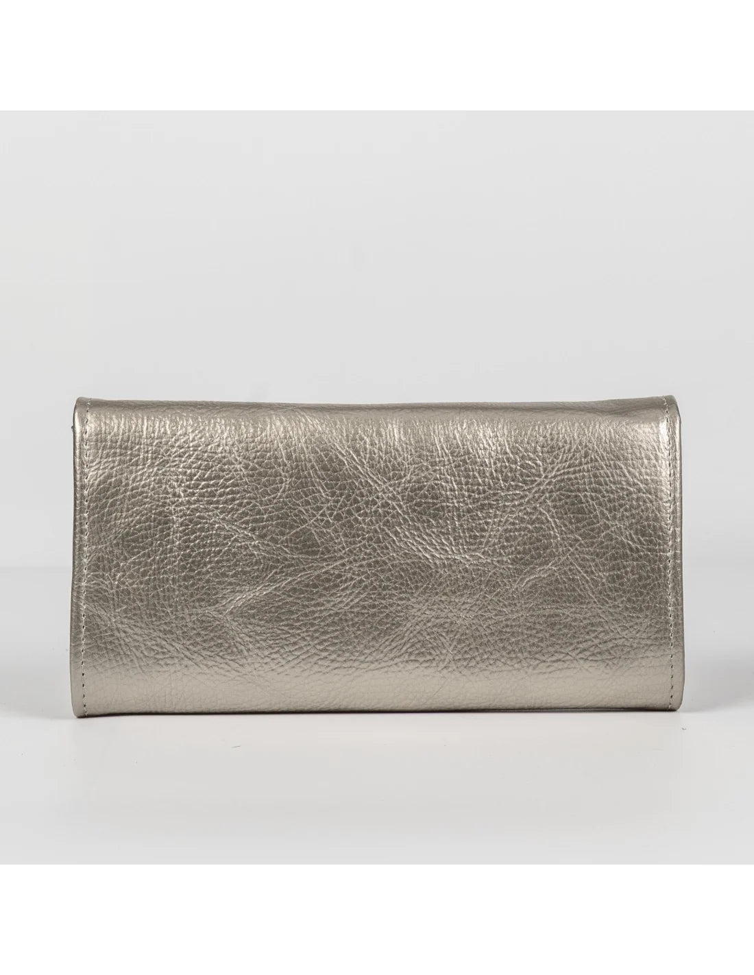 Portofel din piele naturala, auriu