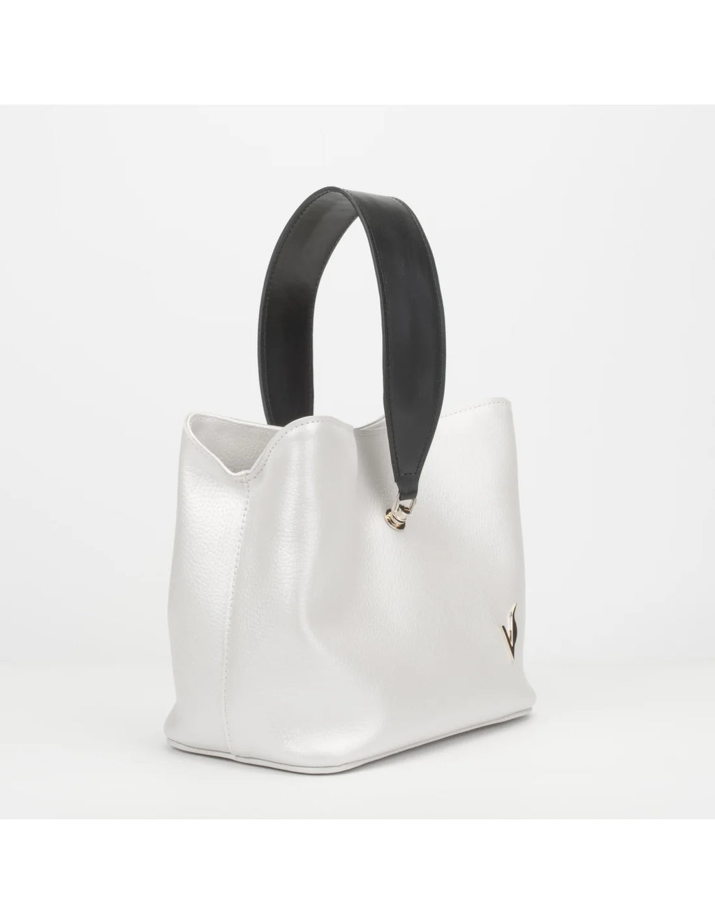 Geanta din piele naturala pentru dama MEDEEA, alb