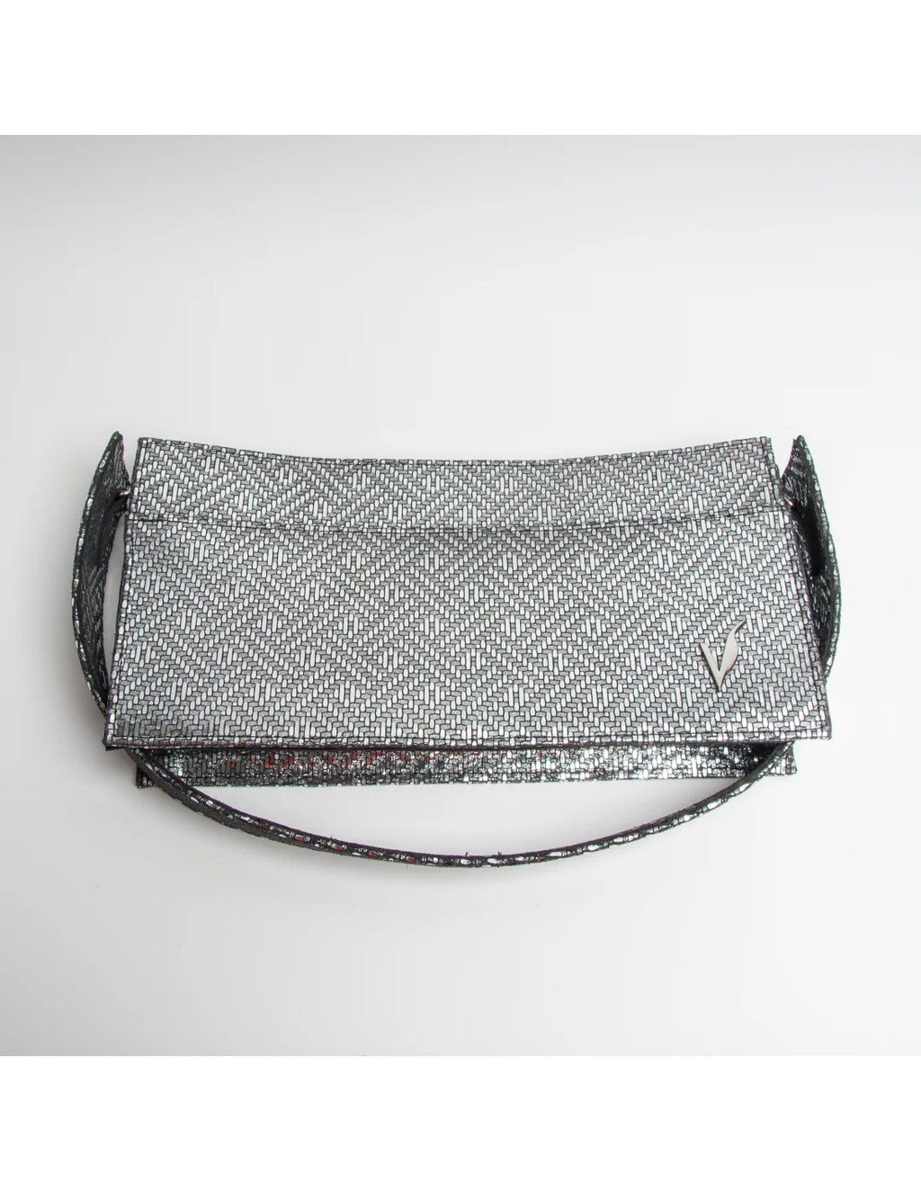 Geanta din piele naturala pentru dama AYUMI, argintiu