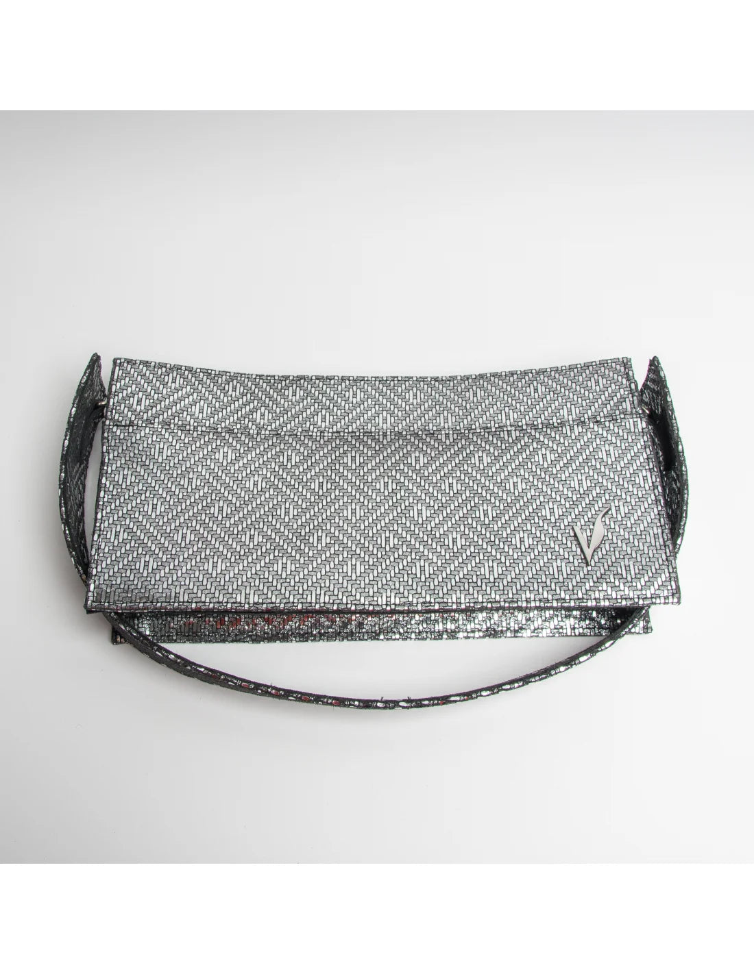 Geanta din piele naturala pentru dama AYUMI, argintiu