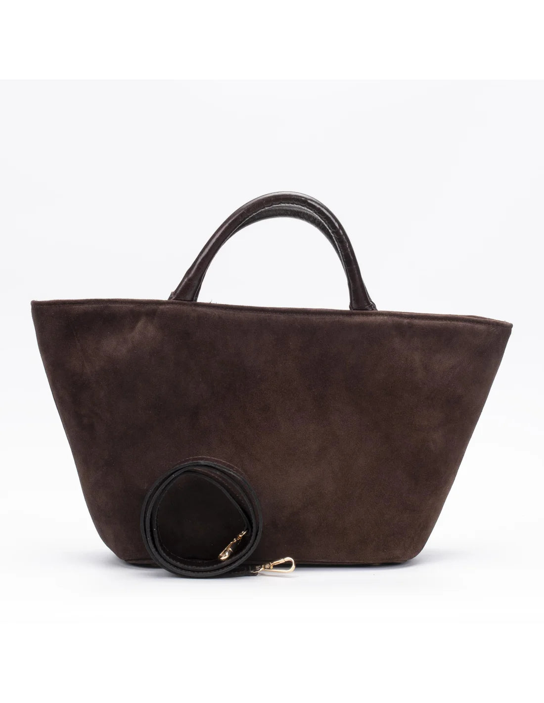 Geanta din piele naturala pentru dama CHIRALINA maro