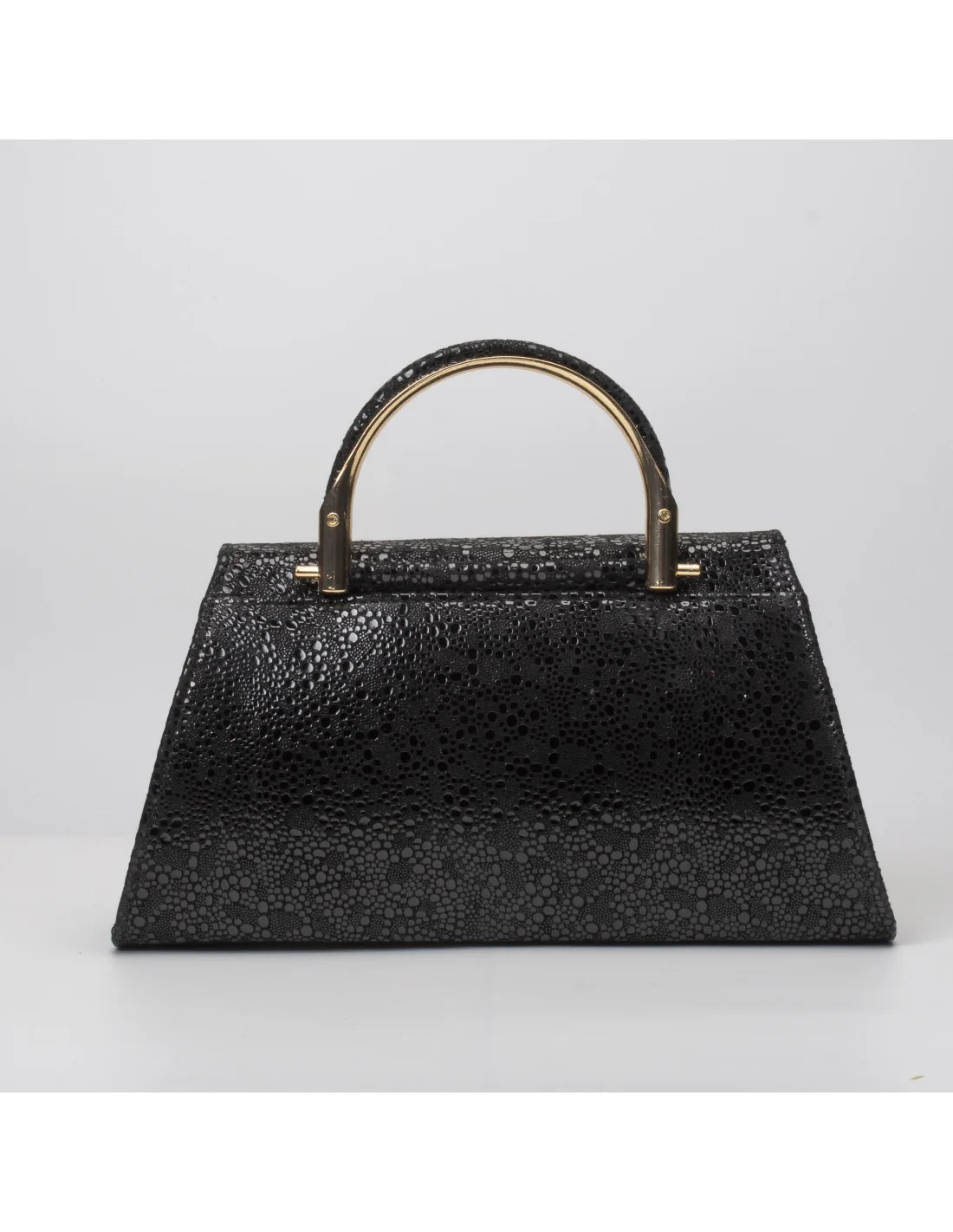 Geanta din piele naturala, pentru dama, LUCIA, negru