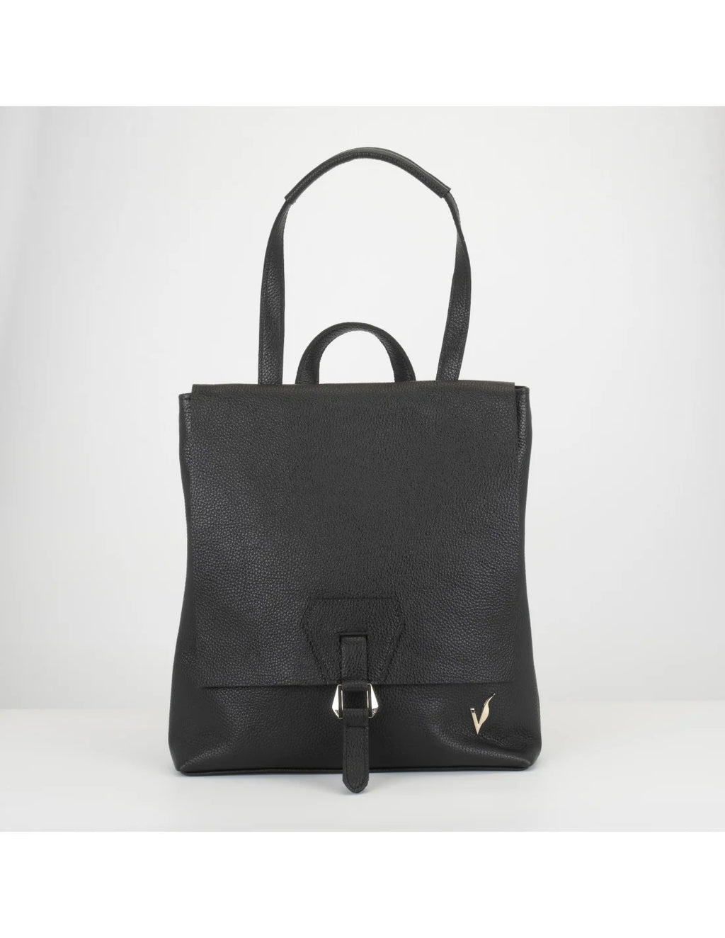 Rucsac din piele naturala pentru dama ATHENA negru