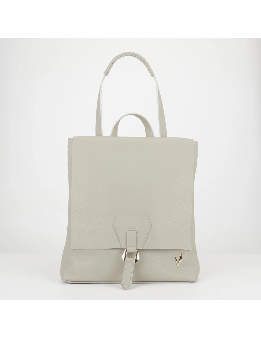 Rucsac din piele naturala pentru dama ATHENA crem