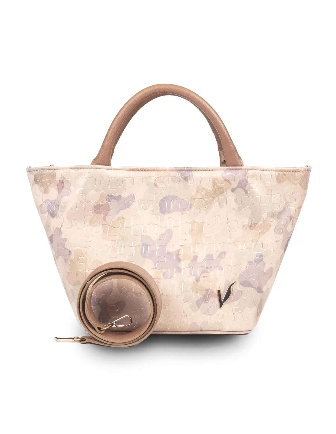 Geanta din piele naturala pentru dama CHIRA puzzle